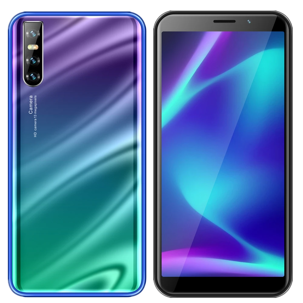 Aurora Мобильный телефон A5 Pro, 18:9, 6,0 дюймов, 4 Гб ОЗУ, 64 Гб ПЗУ, камера 13 МП, смартфоны, Android, распознавание лица, разблокировка мобильных телефонов - Цвет: Aurora