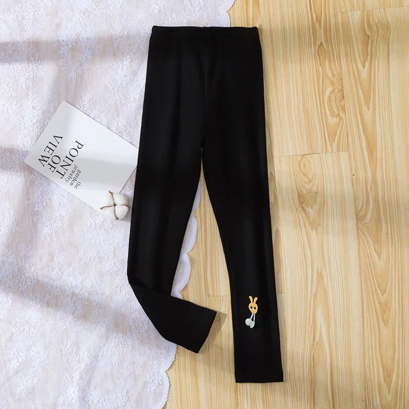 

2021 new girl leggings spring autumn thin cotton baby baby autumn foreign wearing children's long pants