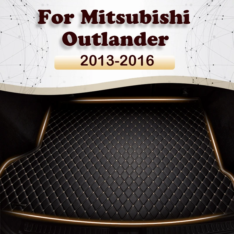 

Коврик в багажник автомобиля для Mitsubishi Outlander, семь мест, 2013, 2014, 2015, 2016