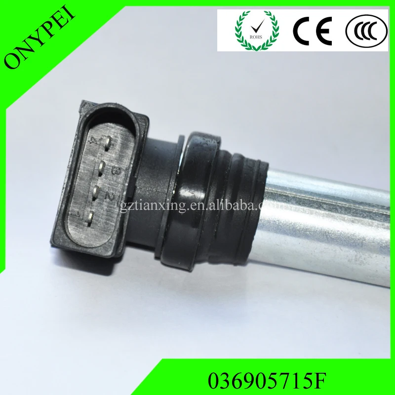 Новая катушка зажигания 036 905 715 F 036905715H для Golf Jetta Caddy Beetle Polo Skoda Seat 036905715F H 715G |