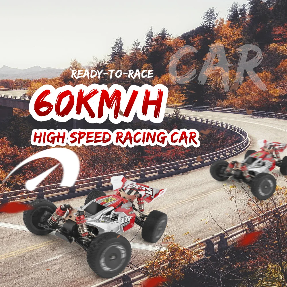 Wltoys XKS 144001 1/14 RC автомобиль 60 км/ч высокая скорость RC гоночный автомобиль 2,4 ГГц RC багги 4WD 550 мотор RC внедорожный Дрифт автомобиль RTR