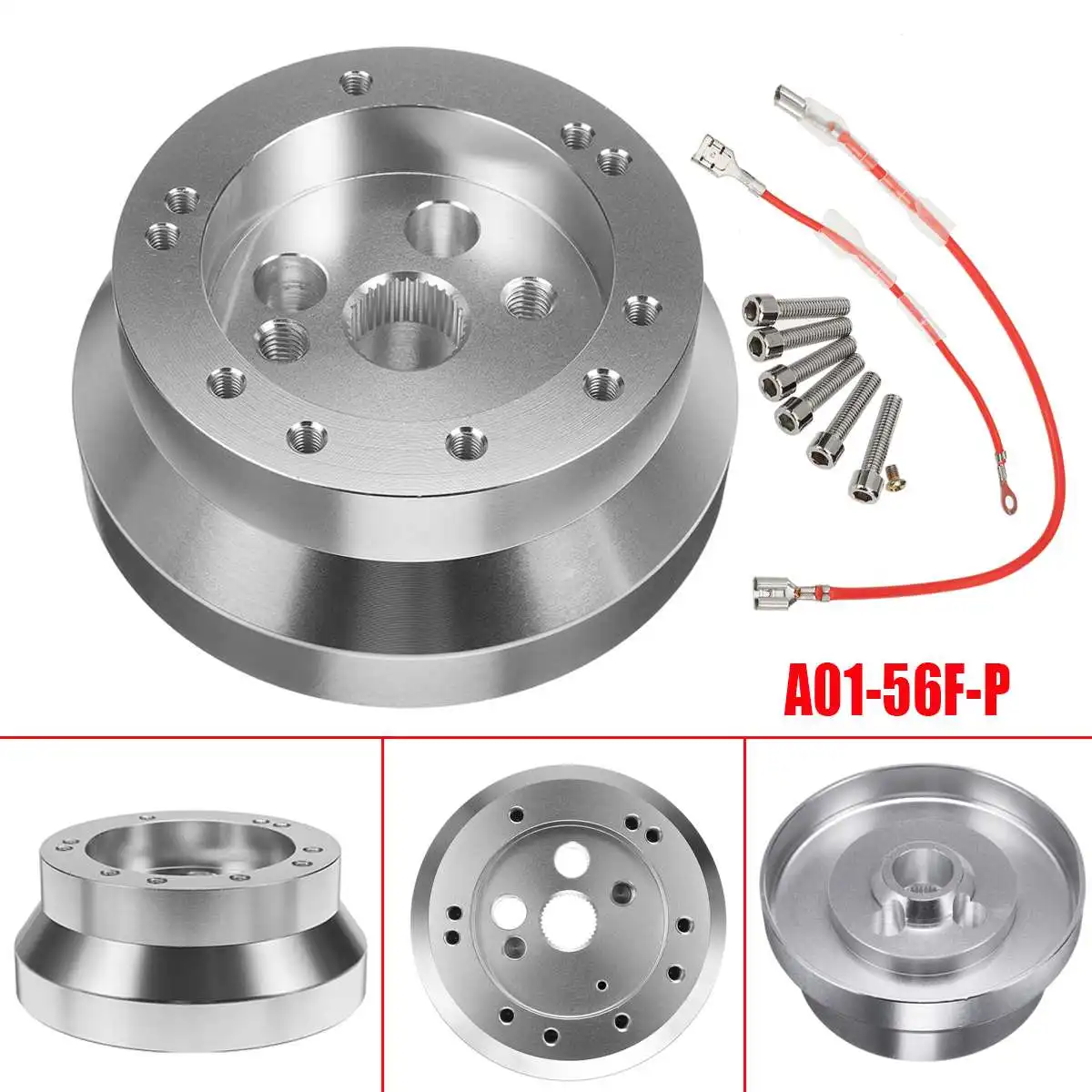 

For Chevrolet 1969-1994 5 & 6 Hole Steering Wheel Hub Adapter For GMC/Chevy/Jeep/Cadillac