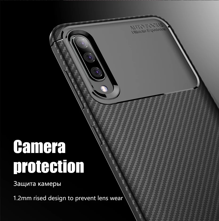 Для samsung Galaxy A10 A20 A30 A40 A50 A60 A70 M10 M20 M30 S10E плюс Чехол чехол Роскошный противоударный углерода Крышка для телефона из мягкого ТПУ и силикона Cove