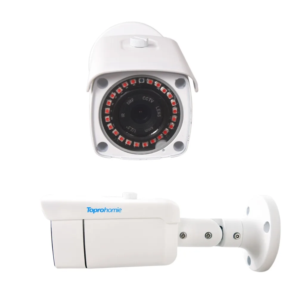 TOPROHOIME h.265+ 8CH 4K Ultra HD комплект камер видеонаблюдения 1/3 SONY 8MP Водонепроницаемая камера ночного видения cctv система видеонаблюдения