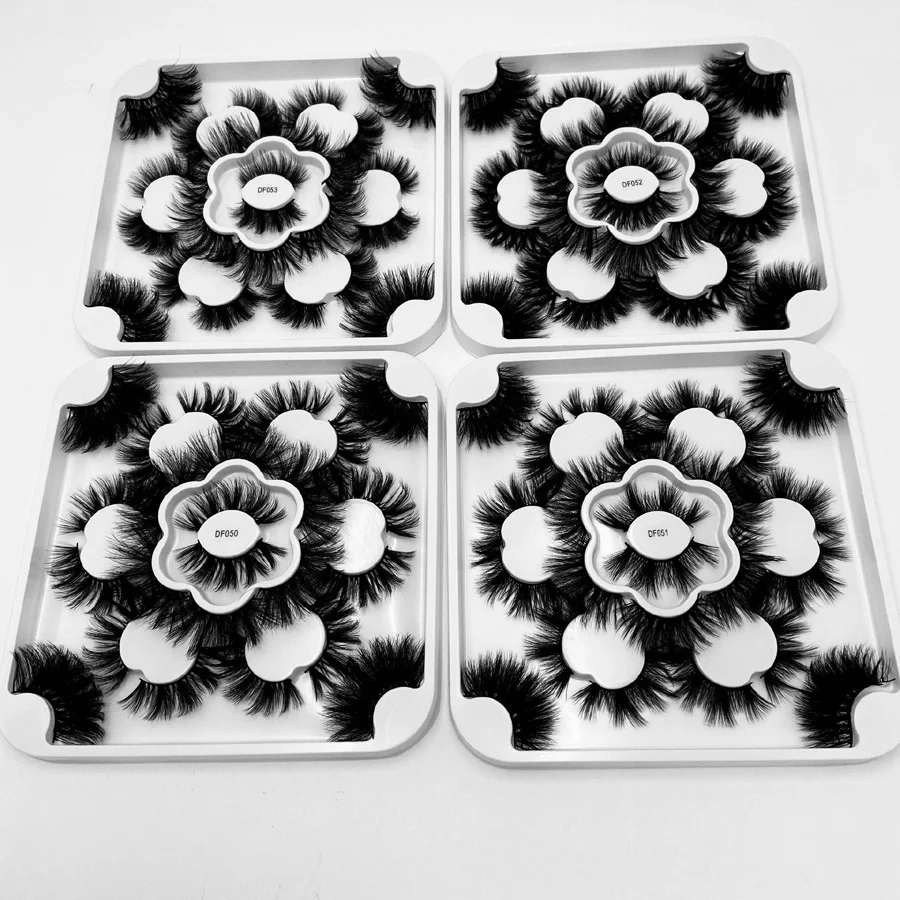 Рисунок 1 - Ручной работы толстый ресницы серо-коричневого