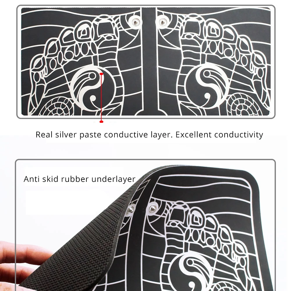 Массажер Электрический для ног стимулятор мышц лечение боли в кровообращении