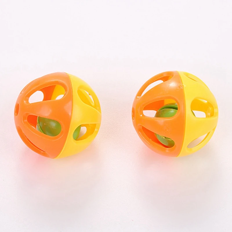 5 шт. игрушечный мяч-колокольчик для кошек разные цвета | Дом и сад