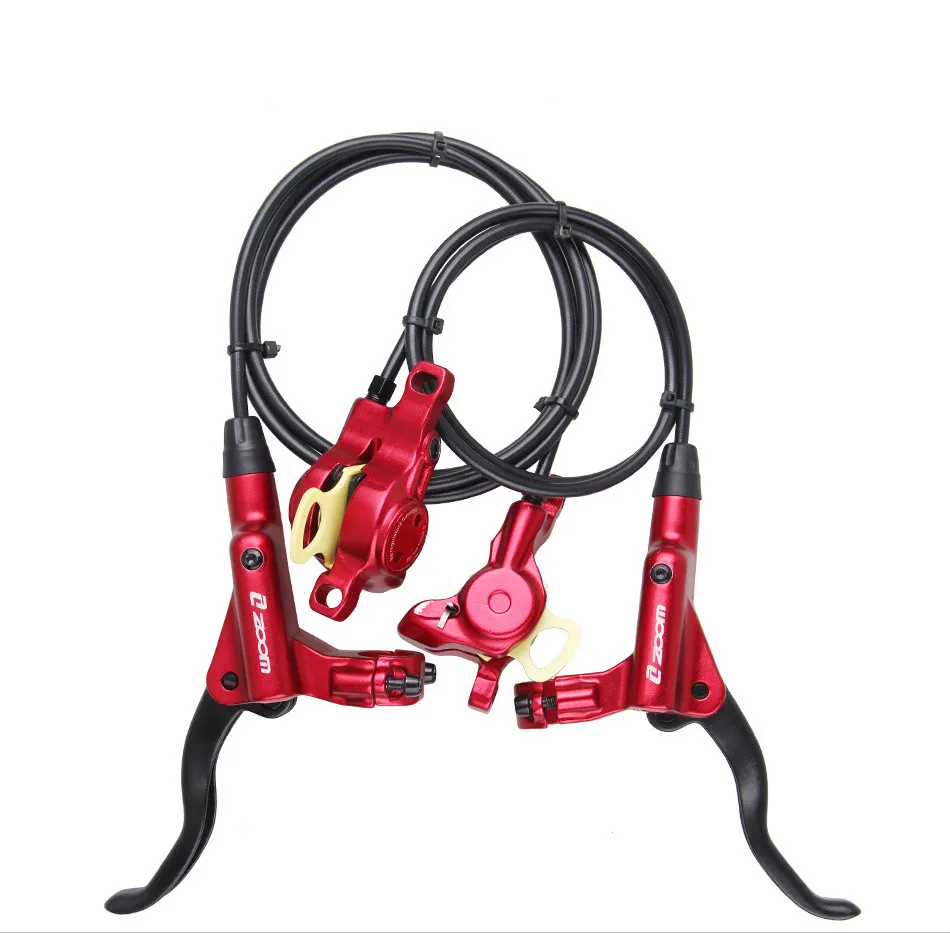 Zoom Brake Hb-875 MTB Bike Hydraulic Disc Brake Set HS1 Clamp  Brake Pull Line Oil Dish 800/1400mm hydraulic disc brake groupset