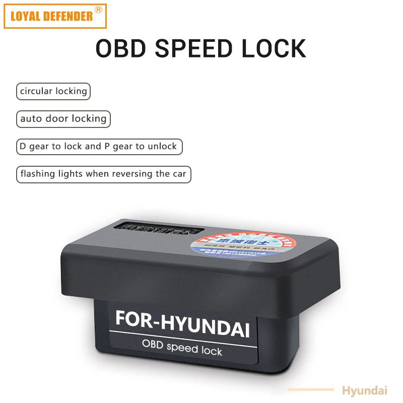 

Для Hyundai Elantra Accent OBD замок скорости, который является plug and play автомобильные аксессуары с автоматическим интеллектуальным блокировкой безопасности