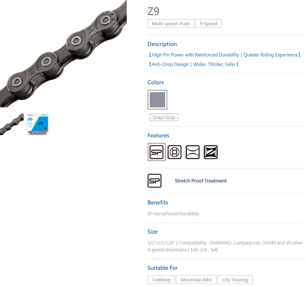 X8 X9 X11 X12 Mountain Road Bicycle Chains 8 9 10 11 12 Speed MTB Bike Chain 116 118 126L KMC Chains