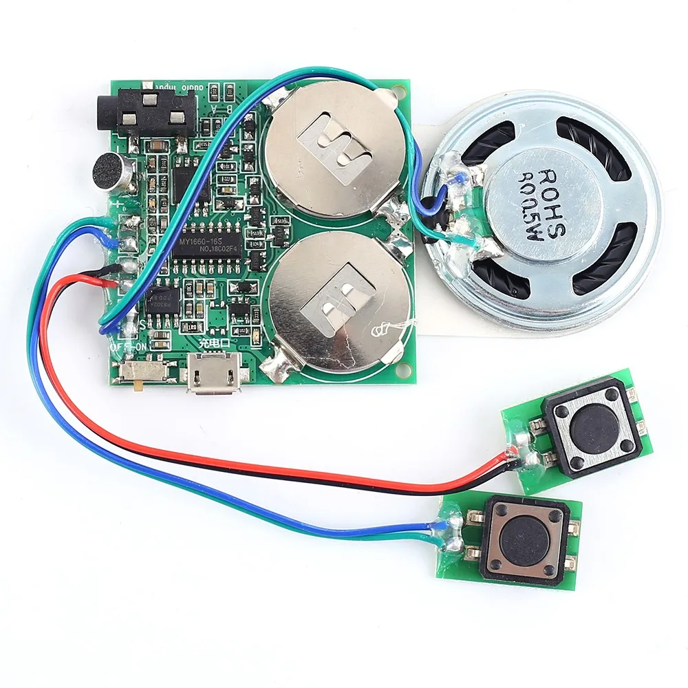 

Voice Play Module Button Control 8-Minutes Recording Module