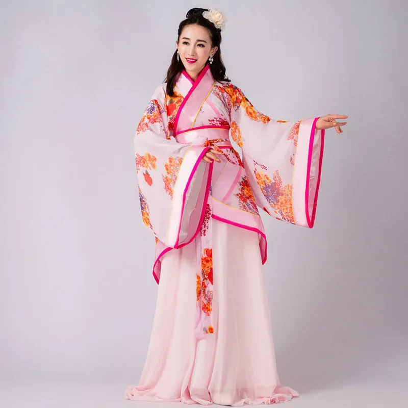 

Новый Hanfu роскошный карнавальный традиционный костюм с вышивкой в Восточном китайском стиле принцессы древняя народная танцевальная Фея р...