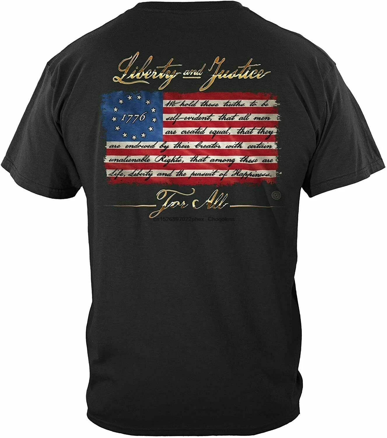 Патриотическая патриотическая футболка 1776 Бетси Росс Американ ФЛ хлопок милый