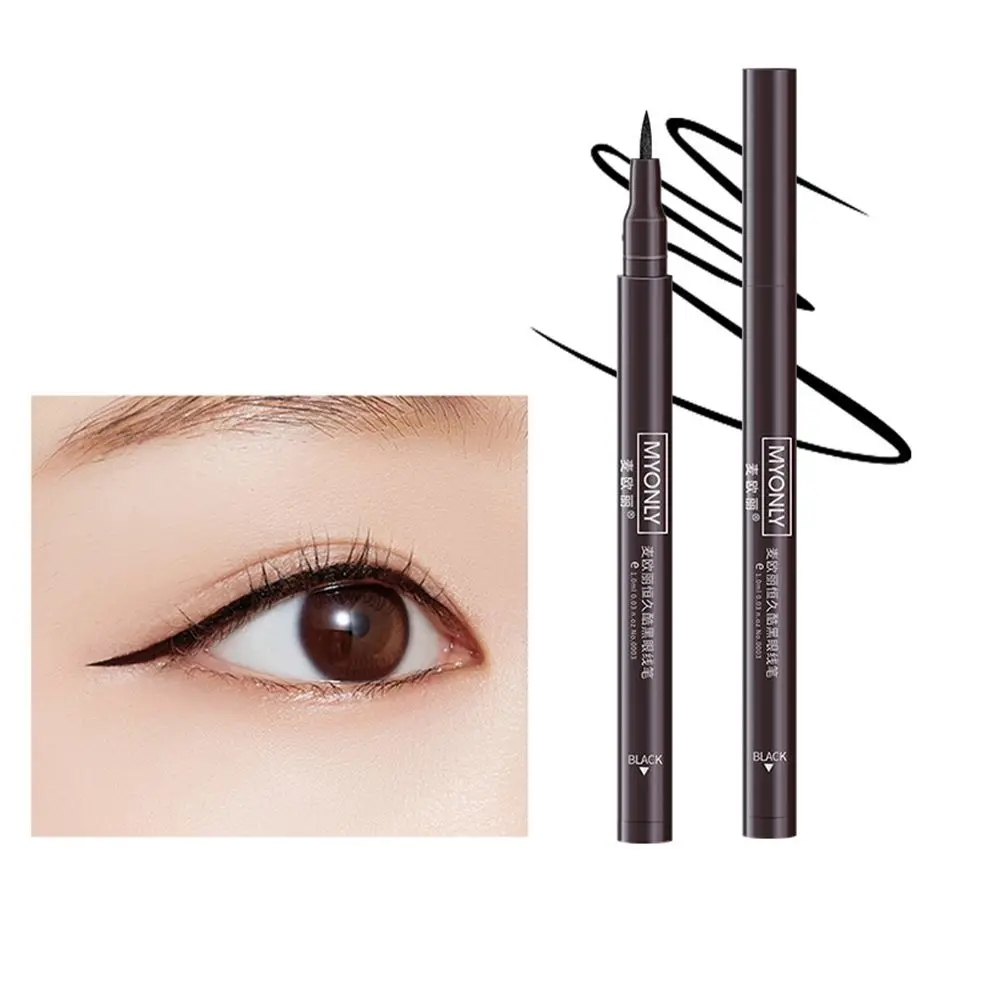 

New hard head Black Long-Lasting Eyeliner fast dry Cosmetics Makeup