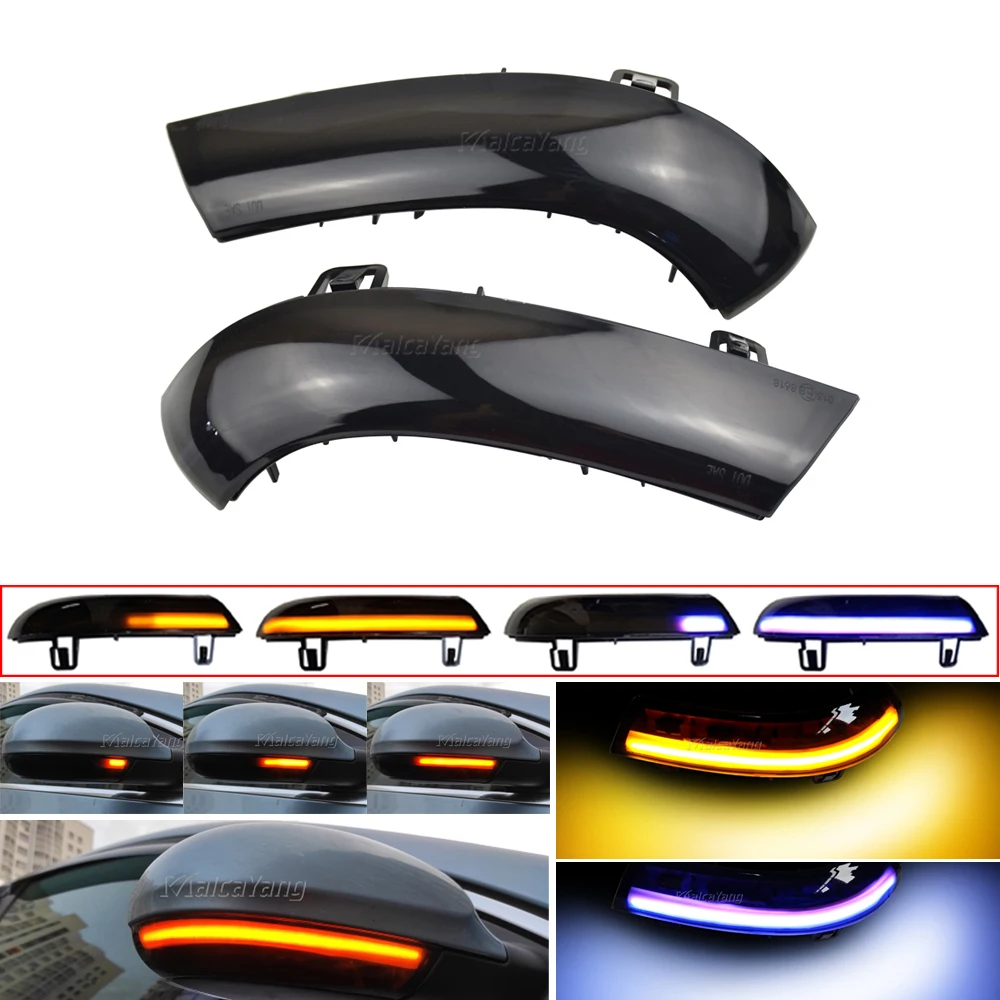 Светодиодный динамический поворотник для зеркала заднего вида указатель