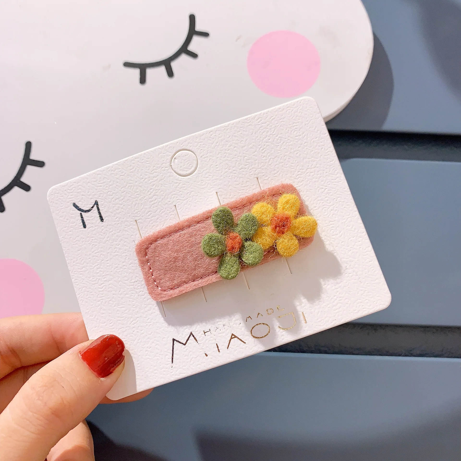 Распространена в Корейском стиле Стиль плюшевая повязка для волос заколки