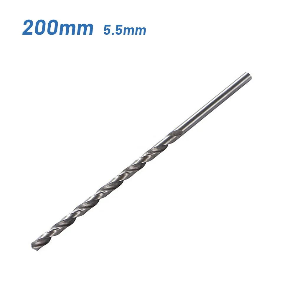 

Length160-200mm Extra Long HSS Straight Shank Drill Bit