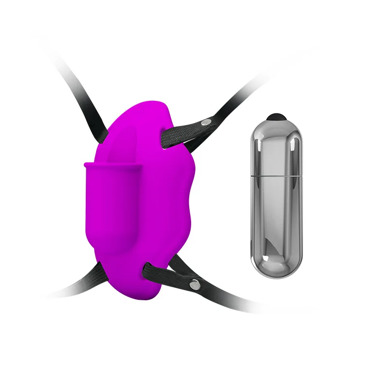 Носимые трусики силиконовые трусики-вибратор с бабочкой вибрационный женский