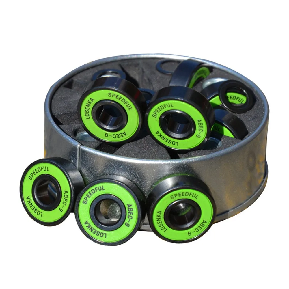 

8Pcs Skateboard Bearings Bearing Inline Skate Rotate Skateboard Sleeve