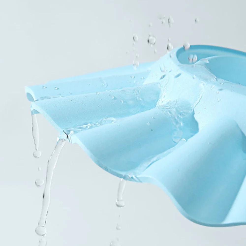 

3 Pcs Infant Shower Cap Adjustable Children Shampoo Hat Waterproof Shower Hat