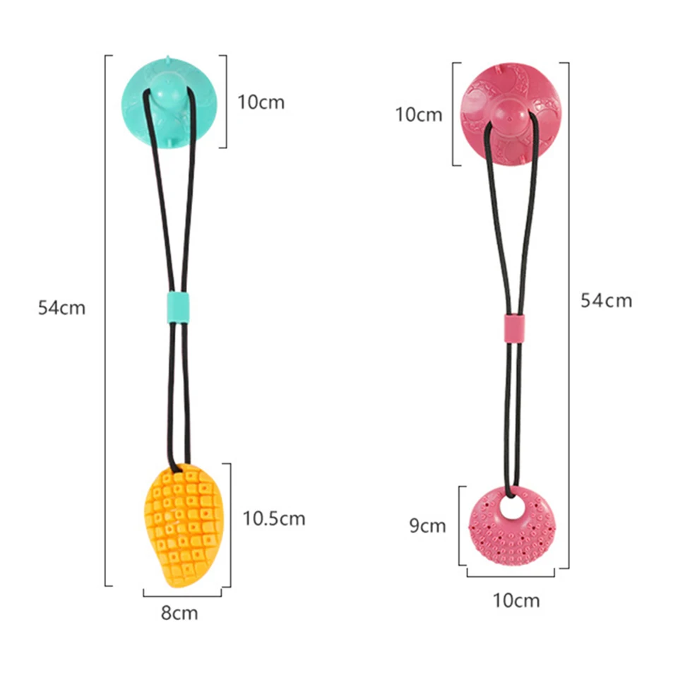 Новый питомец собака игрушки силиконовые чашки всасывания буксир игрушка для