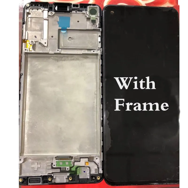 

Original LCD For Samsung A21 A215 Display For Samsung A21 A215F Touch Screen Digitizer For Samsung A215F Display Screen Frame