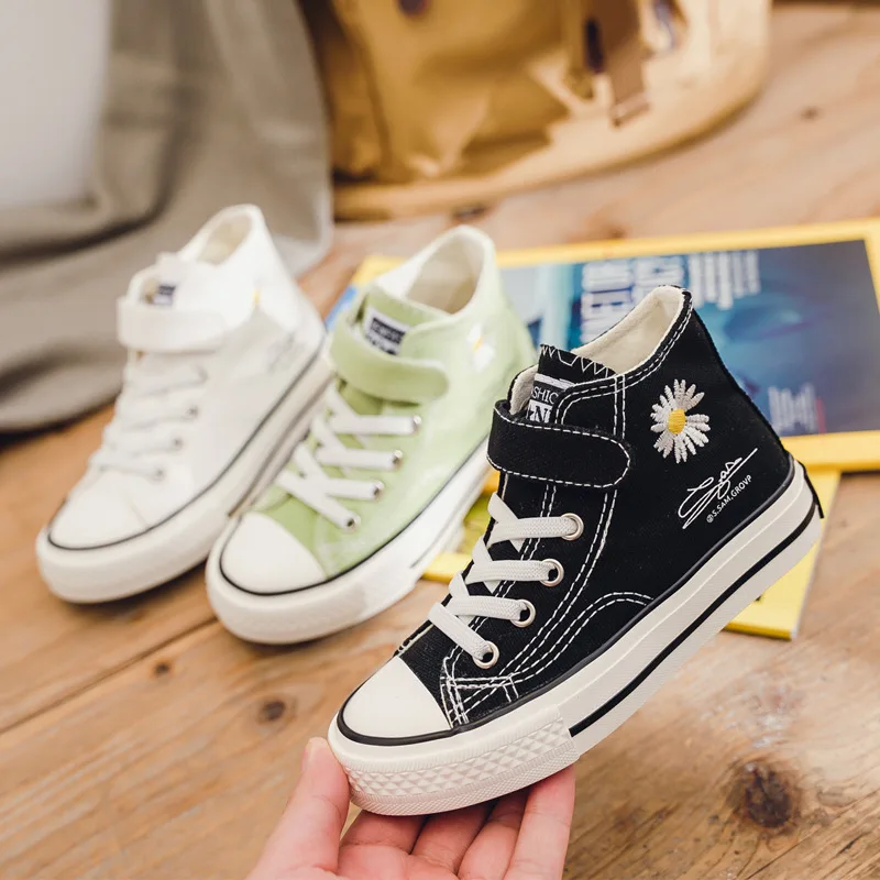 

Кроссовки для мальчиков и девочек, парусиновая дышащая обувь, повседневные маленькие белые, для принцесс, весна 2021