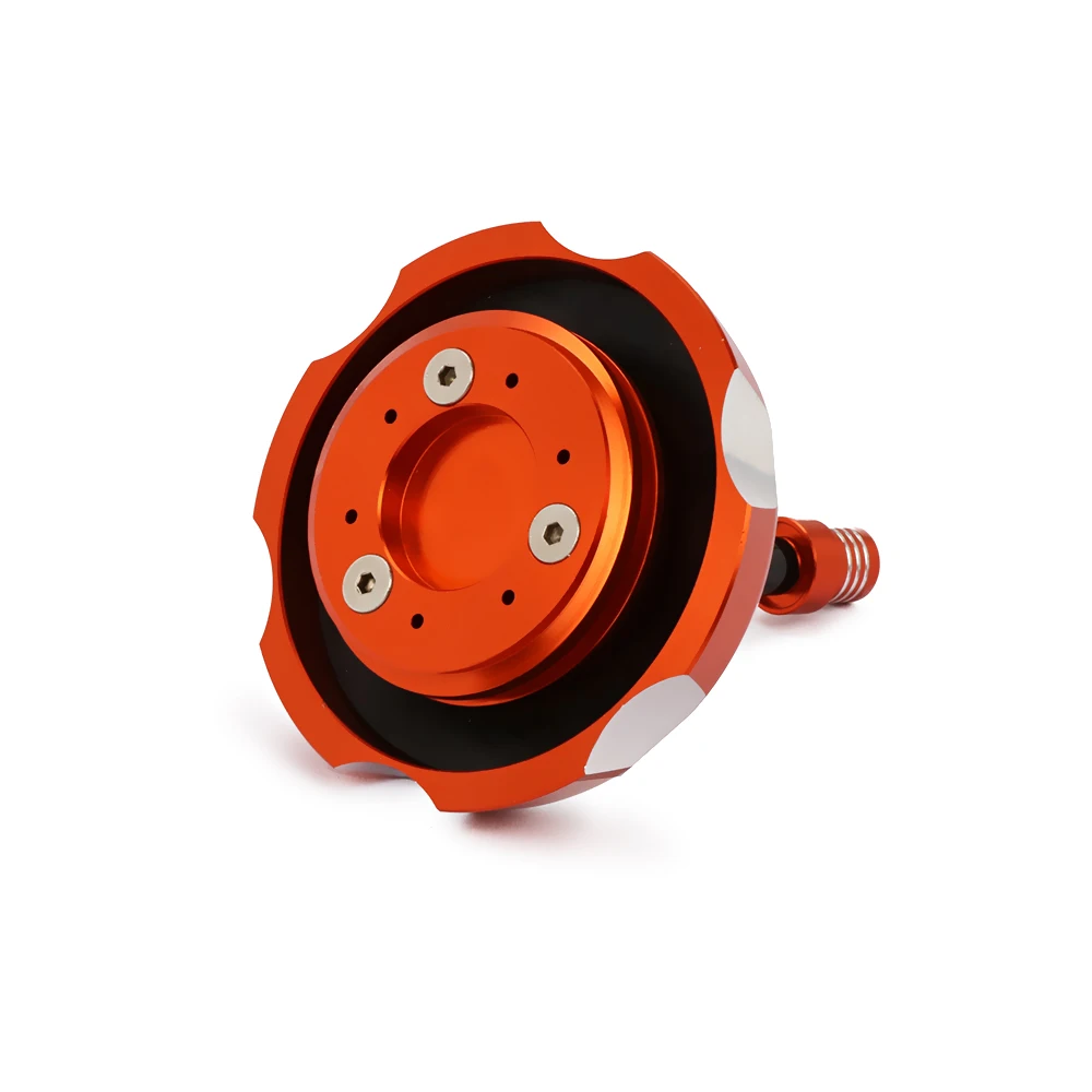 Motorcycle CNC Orange Billet Gas Fuel Petrol Tank Cap Cover For KTM SX SXF 85 125 150 250 350 450 TC85 TC125 TC250 FC 250-450 |