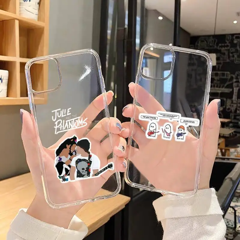 

Julie and the Phantoms Sunset Phone Case For iphone 13 12 11 8 7 plus mini x xs xr pro max Transparent soft