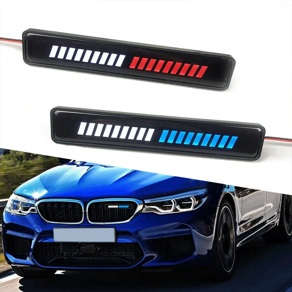 

Universal LED Light Car Front Grille Badge Illuminated Decal Stickers Decor Lamp ABS Item LED Light Badge