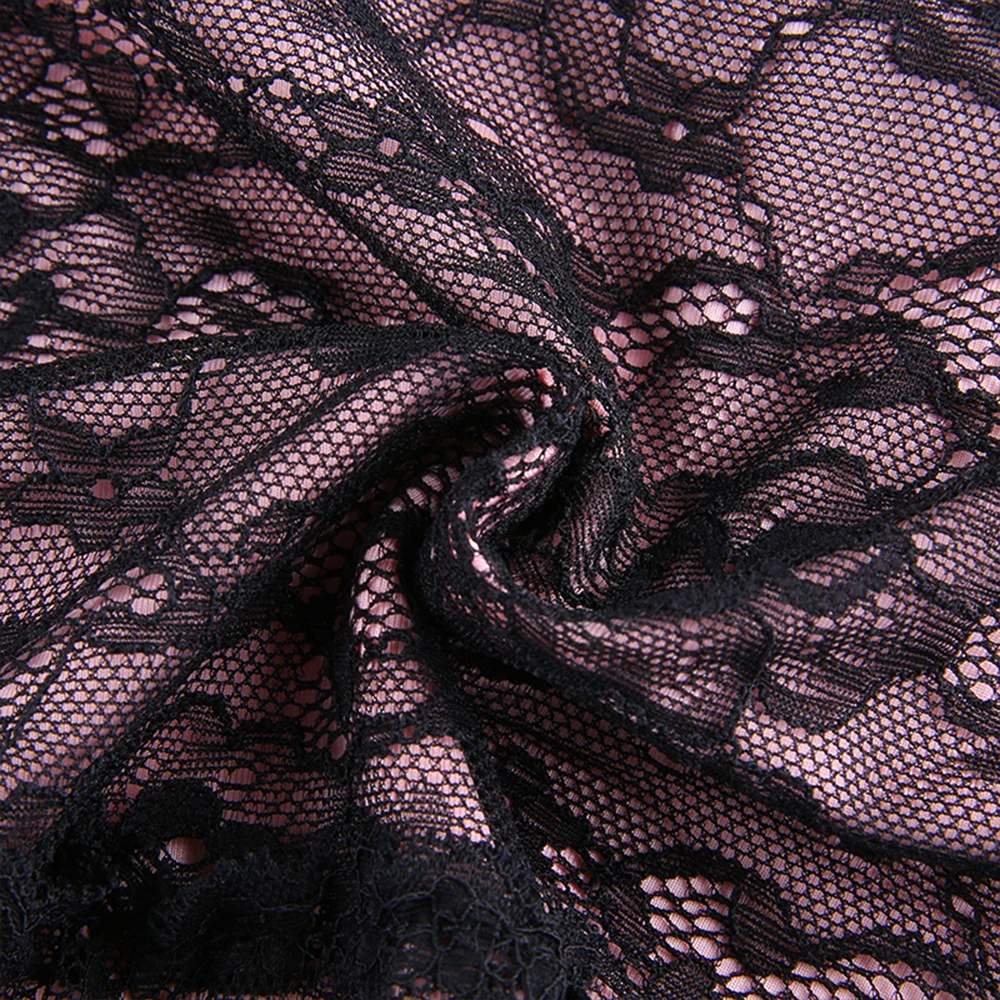 

Lusofie Patchwork Lace Gothic Y2K Skirt Woman Punk Style Dark Academia Aesthetic Vintage 90s Streetwear Goth Mini Skirts