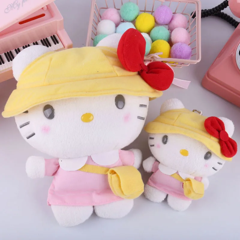 B Sanrio melody Keroppi, студенческие мягкие животные, плюшевые игрушки-подвески для детей, рюкзак, брелок для ключей, кролик, собака - Цвет: B
