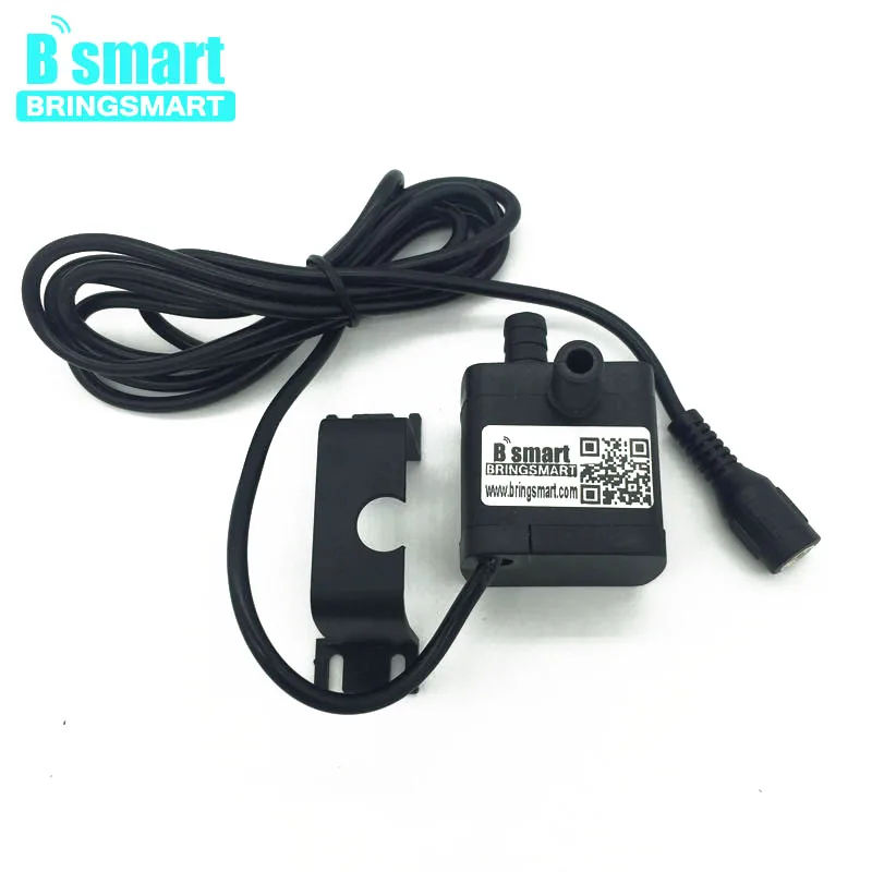 Портативный водяной мини-насос Bringsmart 12 В DC насос с 350 л/ч 3 м 6-12 бесщеточный