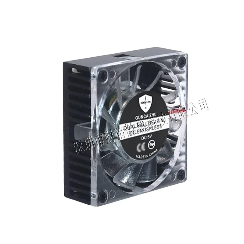 Вентилятор охлаждения DC 4015 с радиатором гидравлическим подшипником 5 В 40*40*15 мм 6000