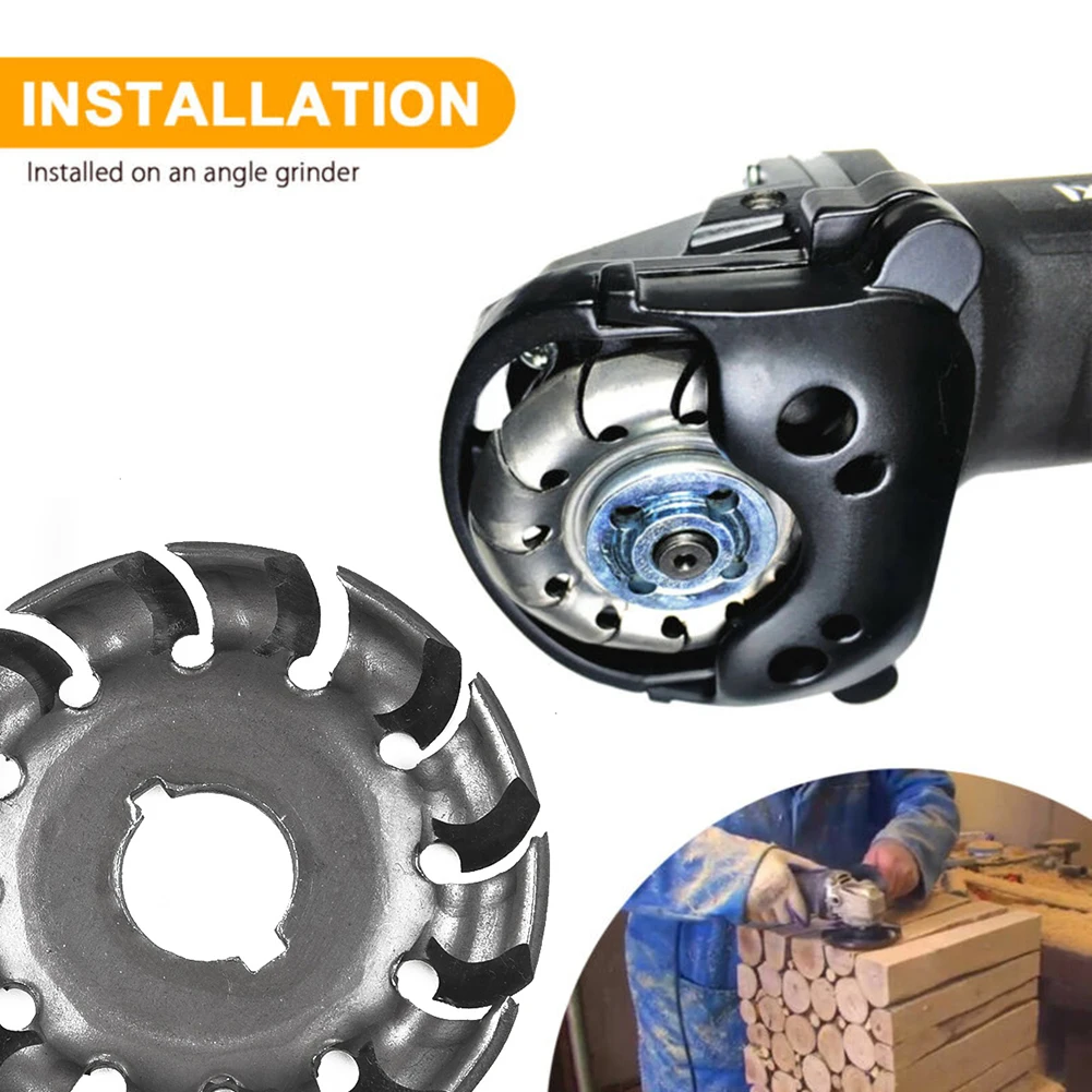

Grinding Wheel Shaping Blade Carving Disc Multipurpose Manganese Steel Replacement Parts For Woodworking Tools Angle Grinder