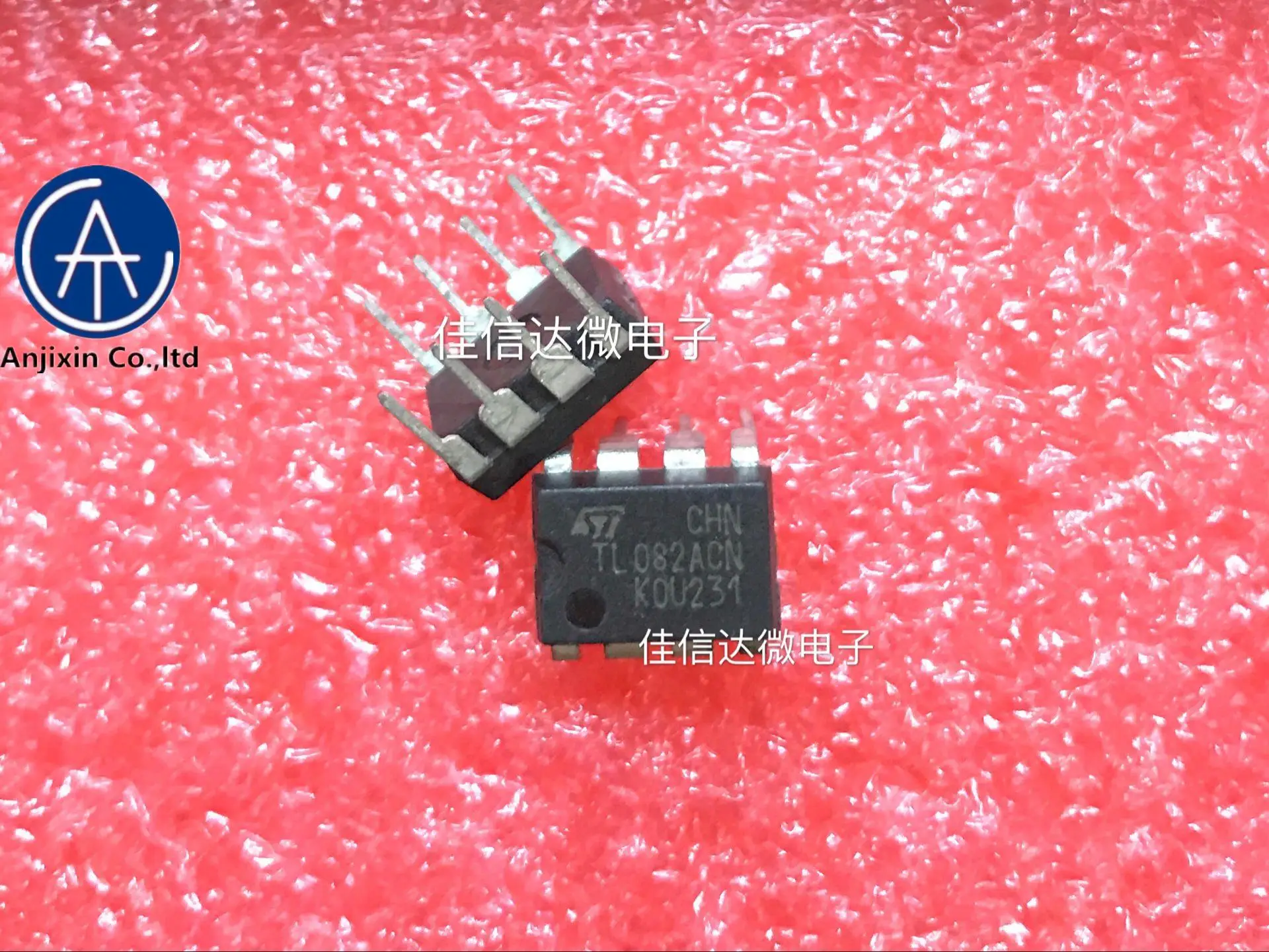 

10 шт., 100% оригинальная новая фотовспышка TL082ACN TL082 DIP-8 pin chip