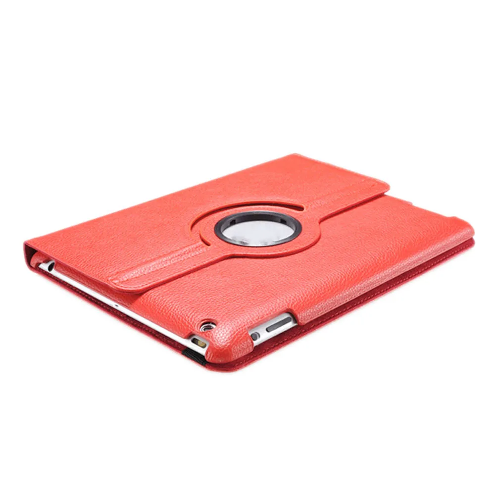 Кожаный смарт-чехол с поворотом на 360 градусов для Apple iPad 2/3/4 | Компьютеры и офис