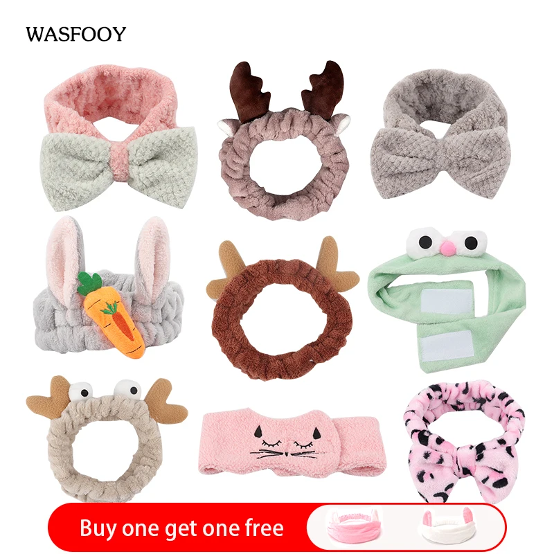 Женская милая Коралловая бархатная эластичная повязка на голову мягкая удобная