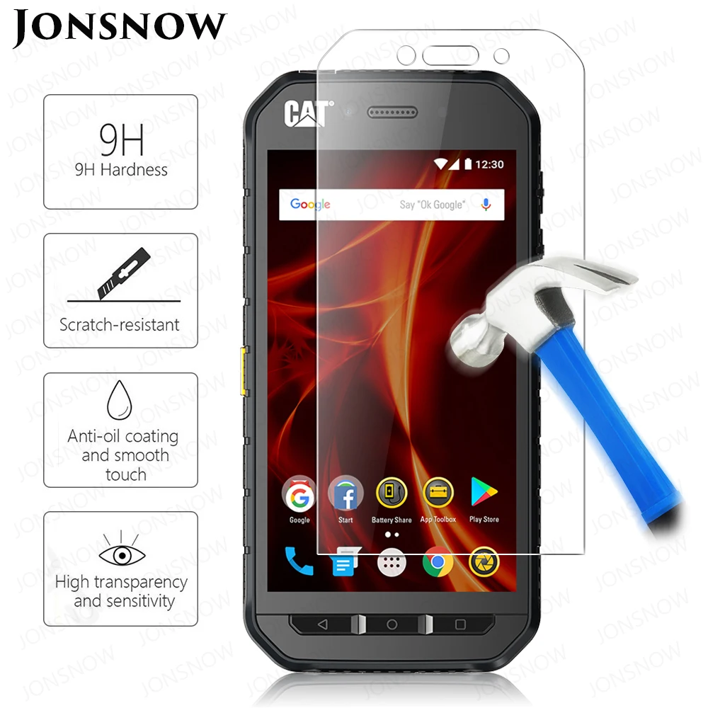 JONSNOW закаленное Стекло для собаки кошки S41 5 0 &quotЖК дисплей Экран протектор