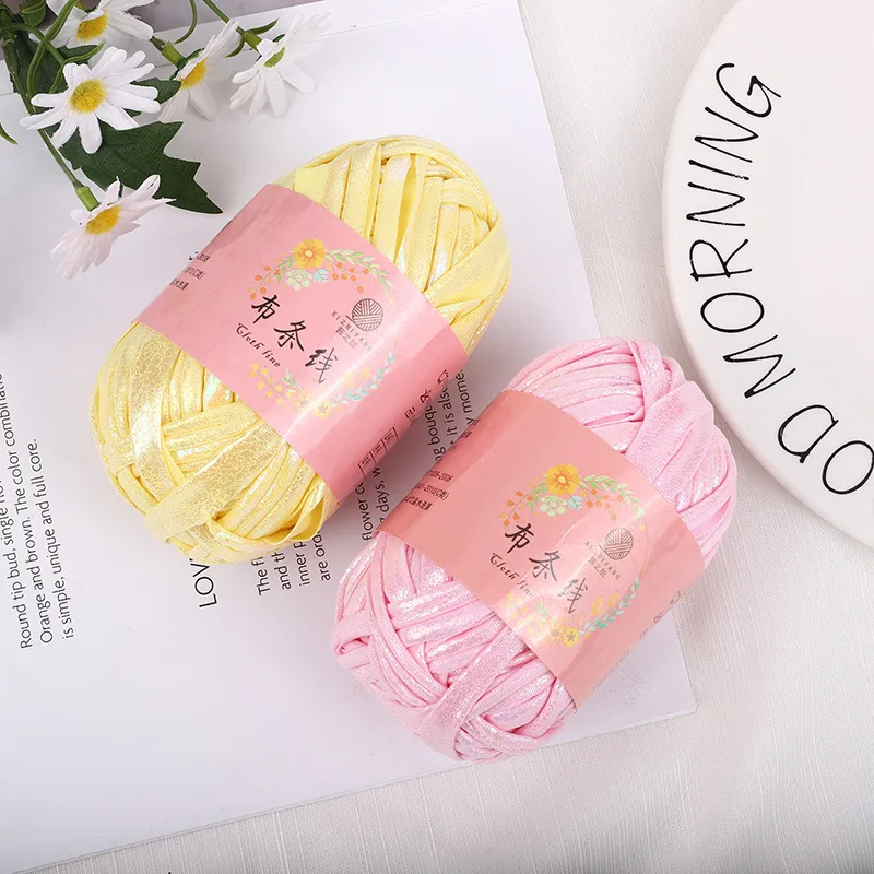 100g/Ball Cloth Line Magic Color DIY Hand Knitting Yarn Dye Crochet Wool For Bag Cushion Carpet | Дом и сад