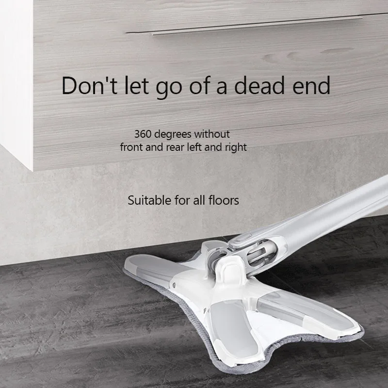 Гуаньяо удлиненная алюминиевая ручка Швабра для уборки пола микрофибра колодки