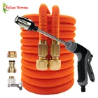 Шланг для полива 12, гибкий расширяющийся шланг для мойки автомобилей, шланг распылителя для чистки, насадка для полива