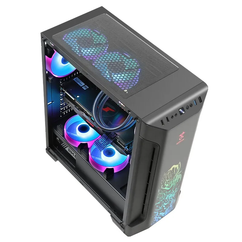 Игровой ПК KOTIN GD1 Intel Core i9 10900K 3 7 ГГц RTX3090 24 ГБ ОЗУ 32 компьютерное водяное охлаждение