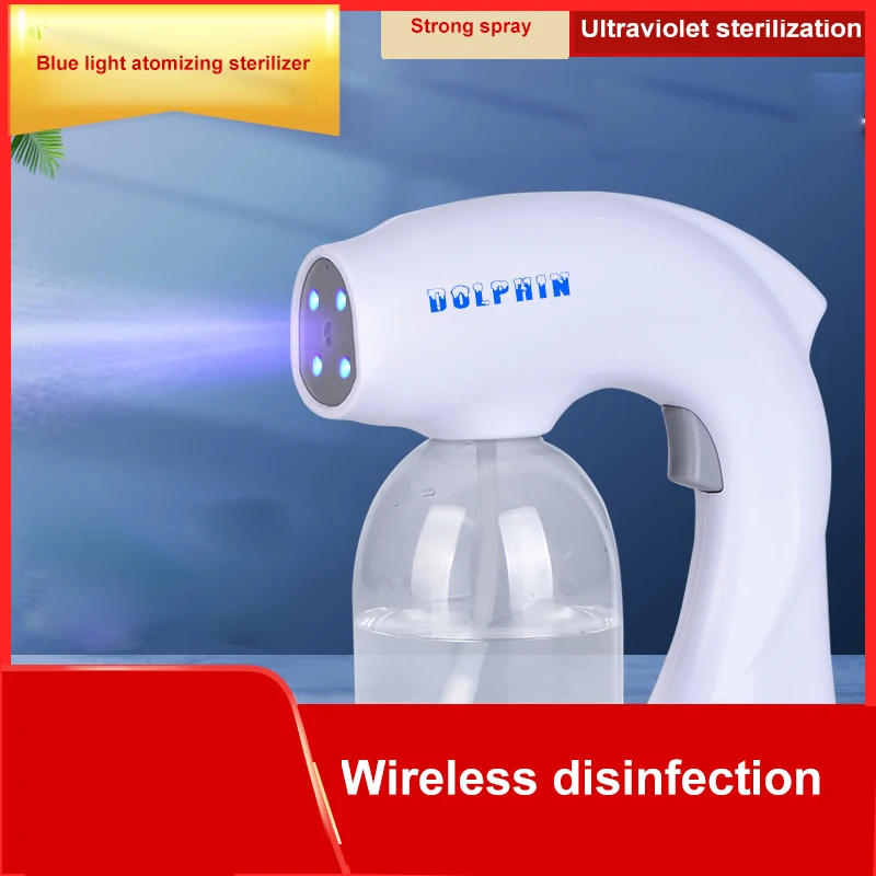 

Handheld Rechargeable Nano Atomizer Large Capacity ULV Electric Sprayer Nozzle Adjustable Fogger For Home Office School Garden