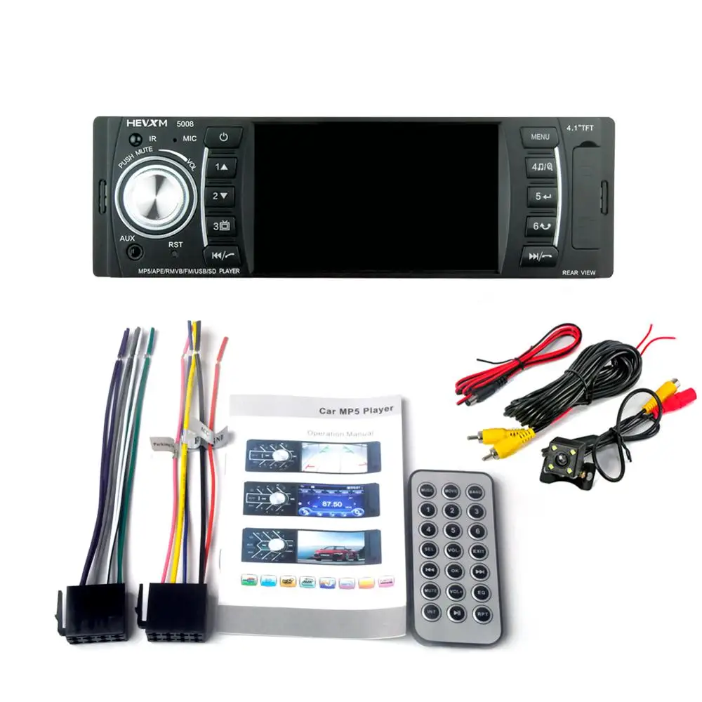 

4.1inch Audio Car Mp5 Player FM Radio 1Din Autoradio Bluetooth Auto Stereo Mp4 4.1 inch