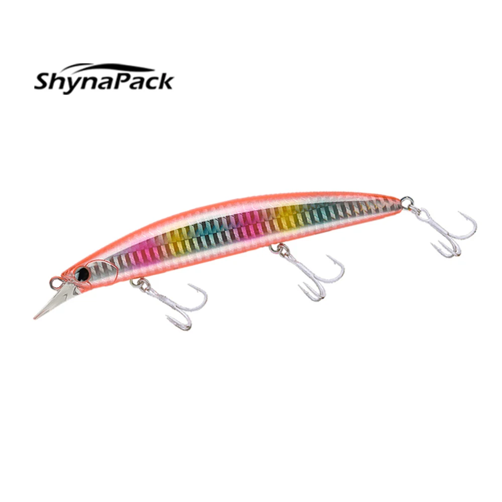 

Рыболовная Приманка в виде гольяна, 130 мм, 23 г, для ловли окуня, дальнего забрасывания, воблеры, плавающая приманка для ловли искусственная пр...