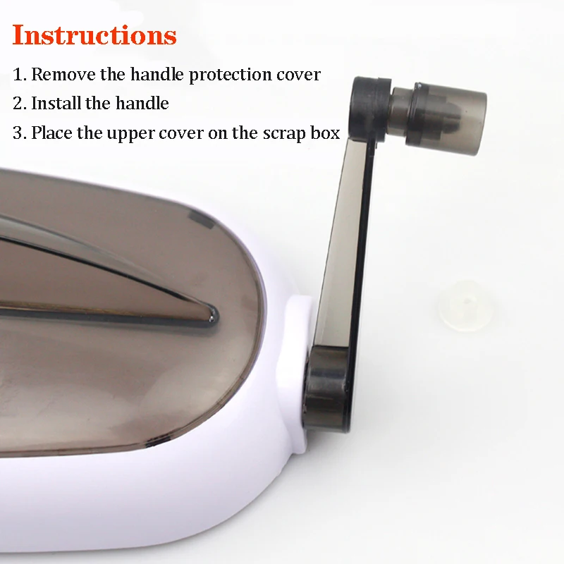 A4 Paper Shredder Machine Manual Bill Card Size Letter Documents Cuttter 4L Capacity Cutting Office Financial Equipment | Компьютеры и