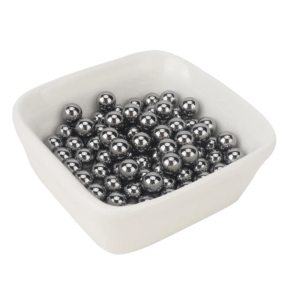 

100/25/10pcs G25 Metric Precision Chrome Steel Bearing Ball 3/8 inch Precision Steel Bearing Balls Grade 25 Clear Plastic Box