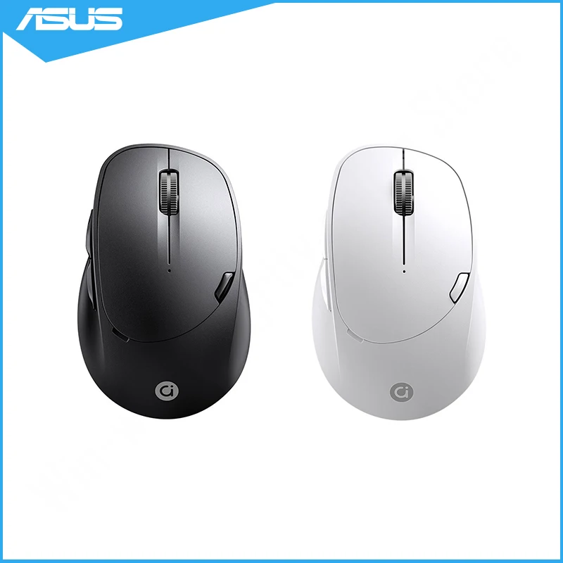 ASUS Adol MS012 Wireless Mouse 1600 DPI Wireless Bluetooth Rechargeable Mute Silent Office Gaming Computer Mouse
