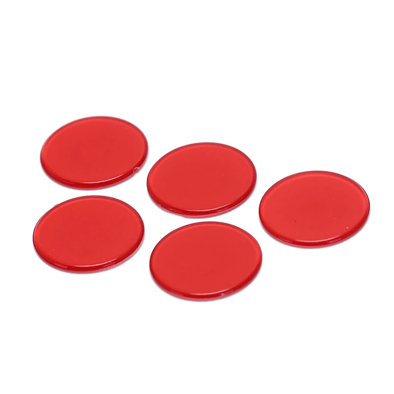 50 шт. карманные мини чипы для покера маленький диск пластиковые прозрачные